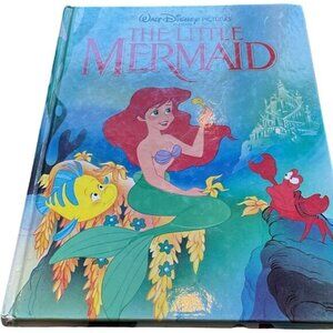 Walt Disney Pictures The Little Mermaid Hardcover Book